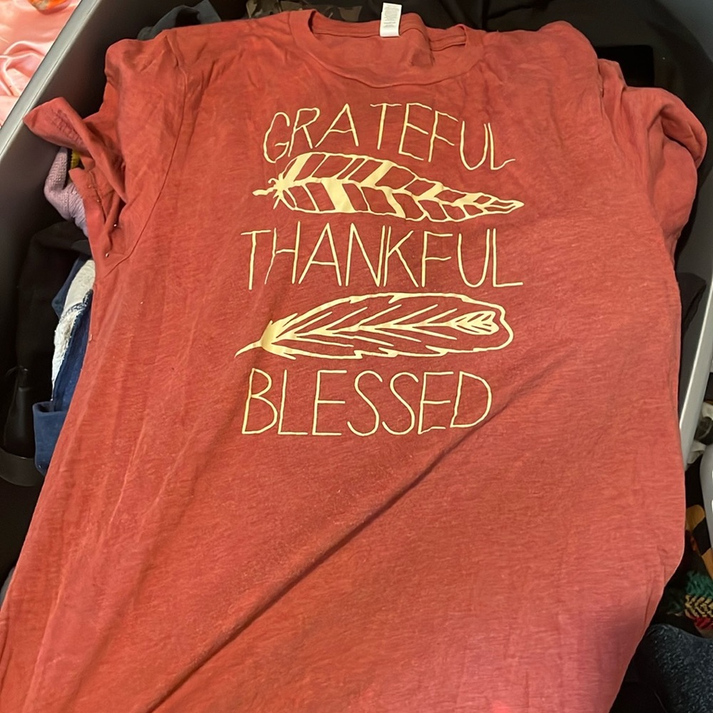 Burnt orange tshirt